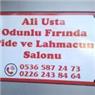 Ali Usta Odunlu Fırında Pide ve Lahmacun  - Yalova